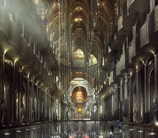 Illustration for article titled Estos conceptos de Jupiter Ascending son dignos de fondo de escritorio